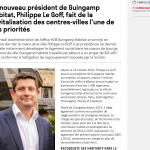 Le nouveau président de Guingamp Habitat, Philippe Le Goff, fait de la revitalisation des centres-villes l’une de ses priorités