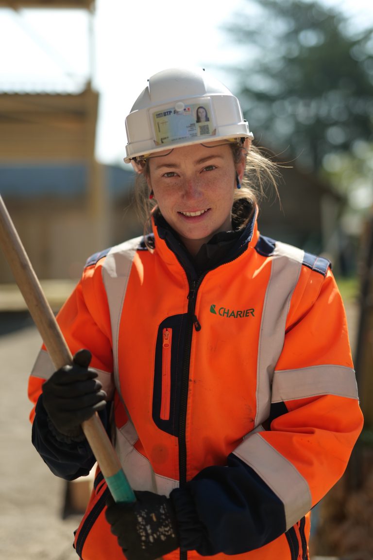 Charier veut féminiser les métiers de travaux publics