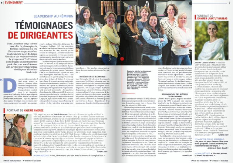 Témoignages de dirigeantes